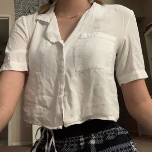 White PacSun thin blouse